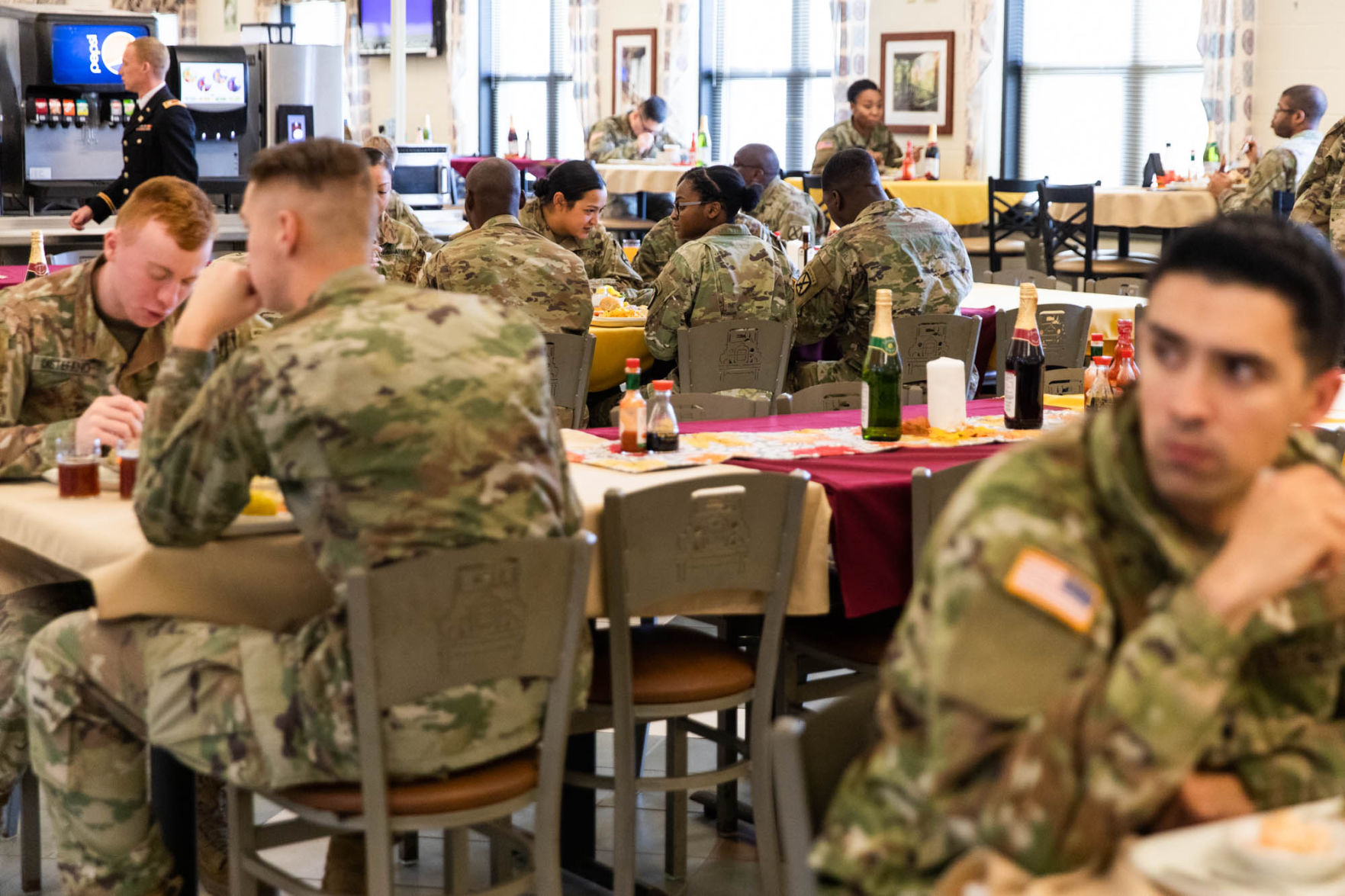 Drum serves annual Thanksgiving meal